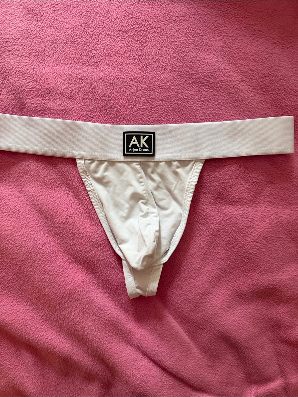 AK Arjen Kroos White Men's Thong